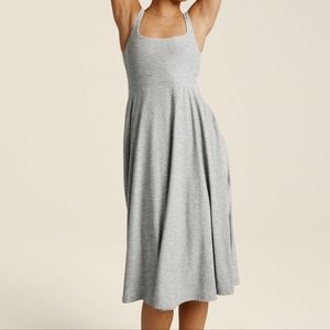 Beyond Yoga Featherweight At The Ready Square Neck Dress, S, NWOT